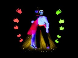 Black Light Theatre HILT images OF love HANDS